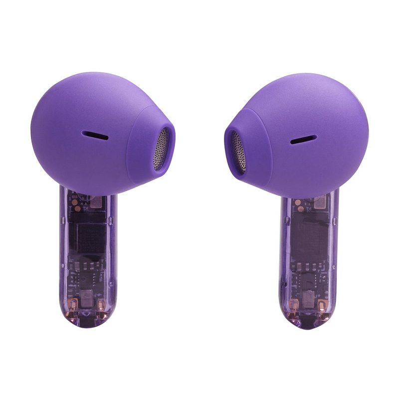 JBL Tune Flex Ghost Edition Headset True Wireless Stereo (TWS) In-ear Calls/Music Bluetooth Purple, Translucent