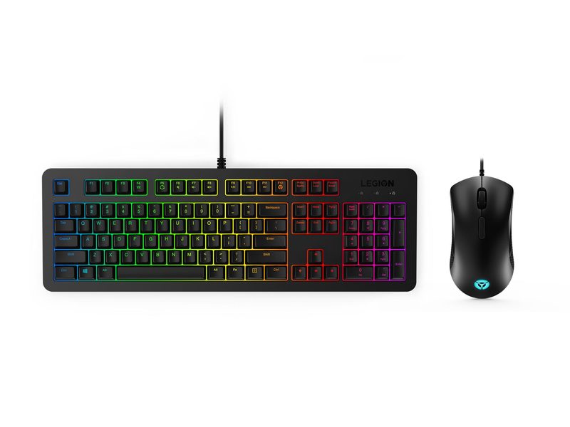 Lenovo Legion KM300 keyboard Mouse included Gaming USB Portuguese Black