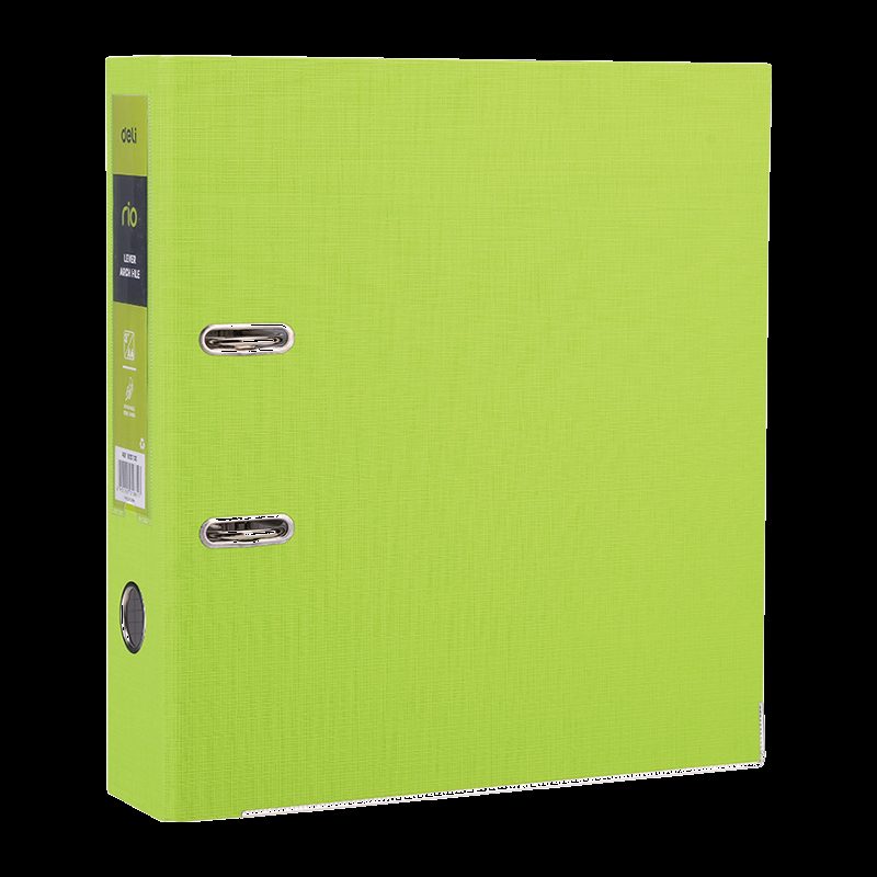 EB20160 Rio Lever Arch File A4 76mm Green
