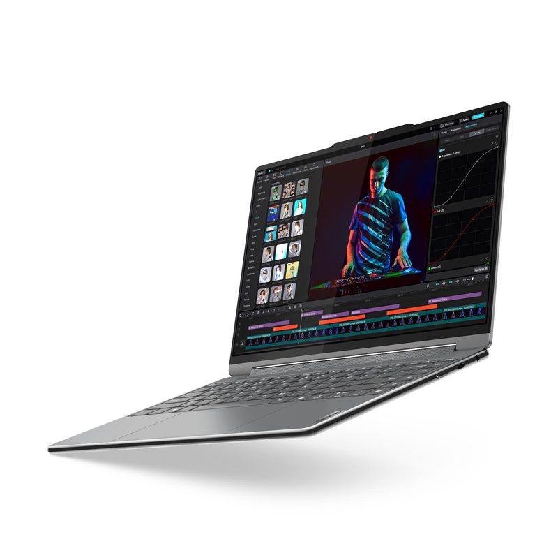 Lenovo Yoga 9 2-in-1 14IMH9 Intel Core Ultra 7 155H Hybrid (2-in-1) 35.6 cm (14") Touchscreen WQUXGA 32 GB LPDDR5x-SDRAM 1 TB SSD Wi-Fi 6E (802.11ax) Windows 11 Home Grey