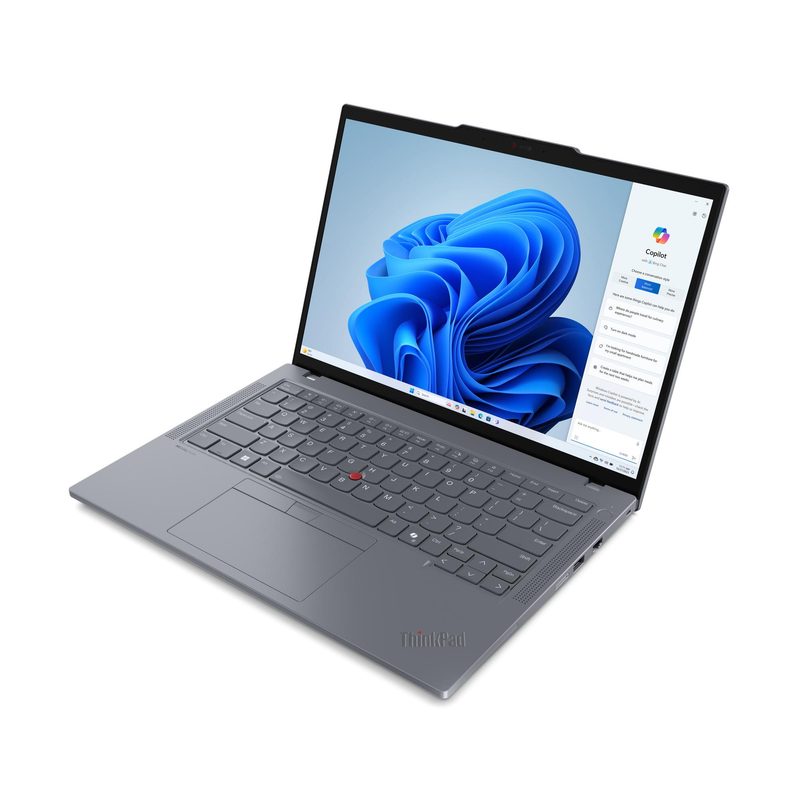 Lenovo ThinkPad T14 Gen 5 (Intel) Intel Core Ultra 7 155U Laptop 35.6 cm (14") WUXGA 16 GB DDR5-SDRAM 512 GB SSD Wi-Fi 6E (802.11ax) Windows 11 Pro Grey French