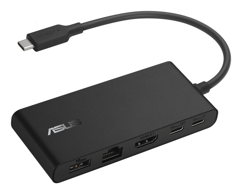 ASUS Dual 4K USB-C Dock DC201 Wired USB 3.2 Gen 2 (3.1 Gen 2) Type-C Black