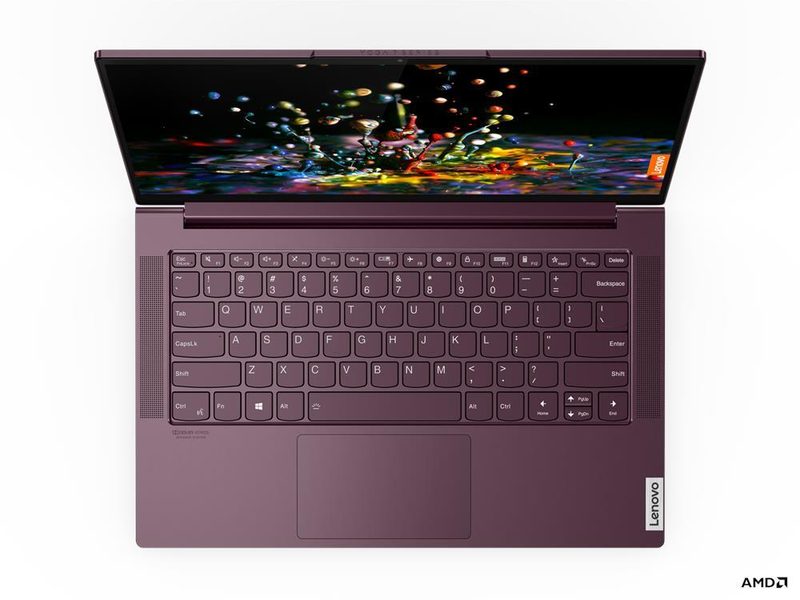 Lenovo Yoga Slim 7 14ARE05 AMD Ryzen™ 5 4500U Laptop 35.6 cm (14") Full HD 8 GB LPDDR4x-SDRAM 256 GB SSD Wi-Fi 6 (802.11ax) Windows 10 Home Spanish