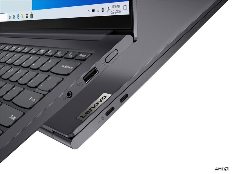 Lenovo Yoga Slim 7 Pro 14ACH5 O AMD Ryzen™ 7 5800H Laptop 35.6 cm (14") 2.8K 16 GB DDR4-SDRAM 512 GB SSD Wi-Fi 6 (802.11ax) Windows 11 Home Grey