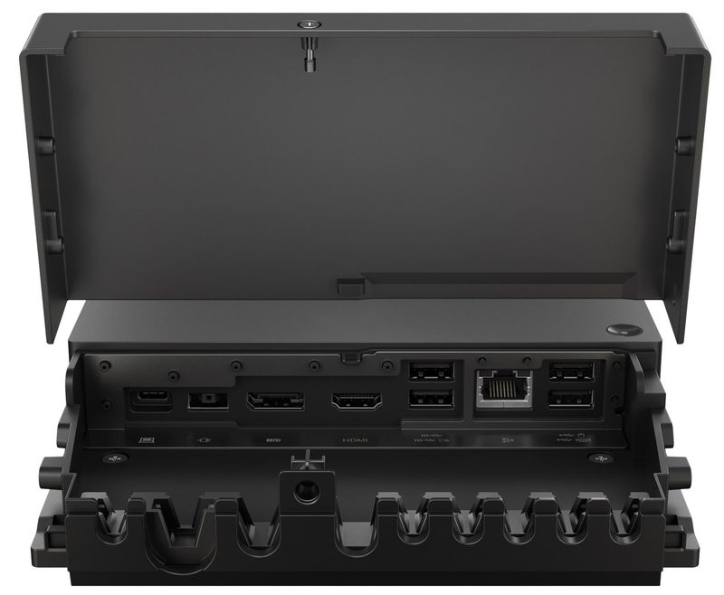 Lenovo ThinkSmart SmartDock Wired USB 3.2 Gen 2 (3.1 Gen 2) Type-C Black