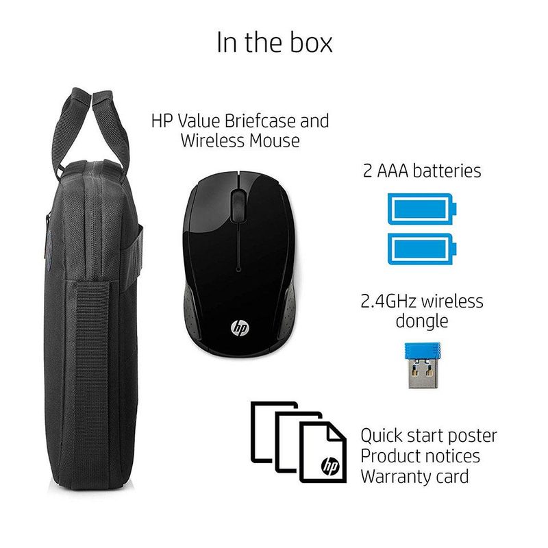 HP VAL BF AND WIRELESS MOUSE KIT 2GJ35AA#ABB