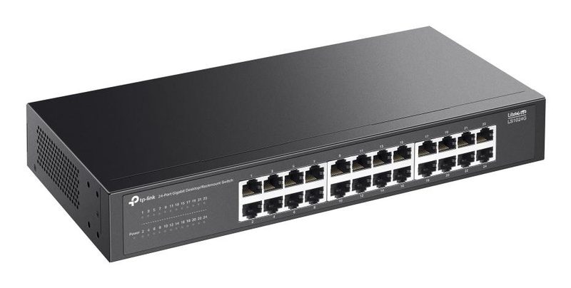TP-Link LS1024G network switch Unmanaged Gigabit Ethernet (10/100/1000) Black