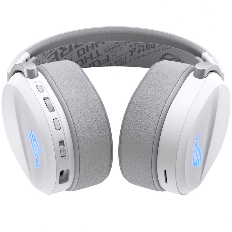 ASUS ROG Pelta Headset Wired & Wireless Head-band Gaming USB Type-C Bluetooth White