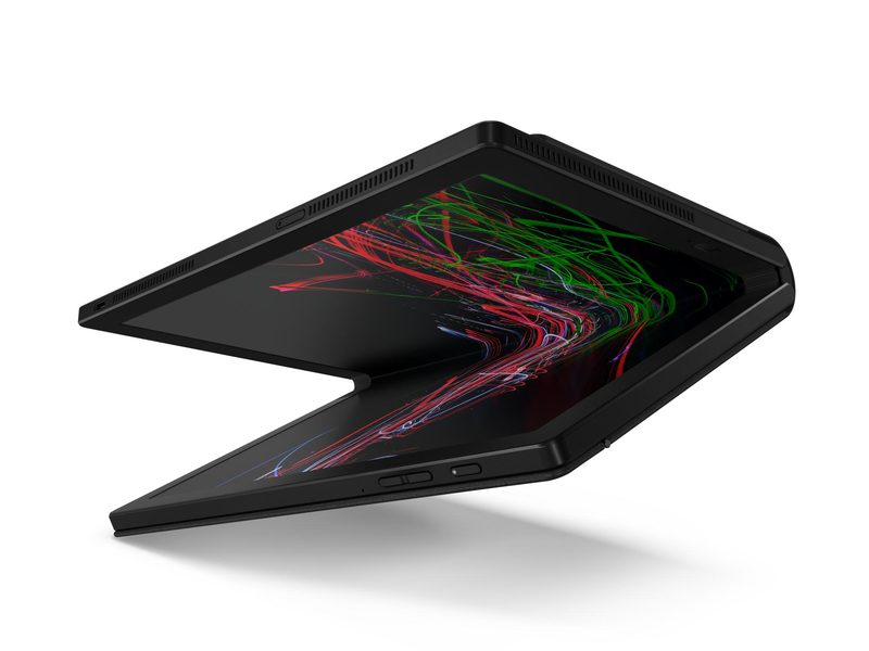 Lenovo ThinkPad X1 Fold Gen 1 Hybrid (2-in-1) 33.8 cm (13.3") Touchscreen 8 GB LPDDR4x-SDRAM 256 GB SSD Wi-Fi 6 (802.11ax) Windows 11 Home Black
