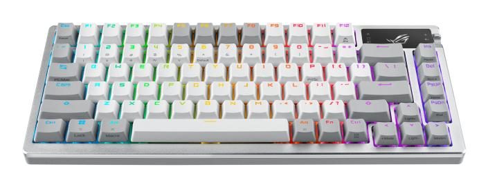 ASUS ROG Azoth keyboard Gaming USB + RF Wireless + Bluetooth QWERTY Italian White