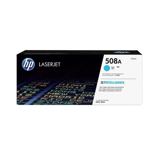 HP 508A Cyan Original LaserJet Toner Cartridge (CF361A)