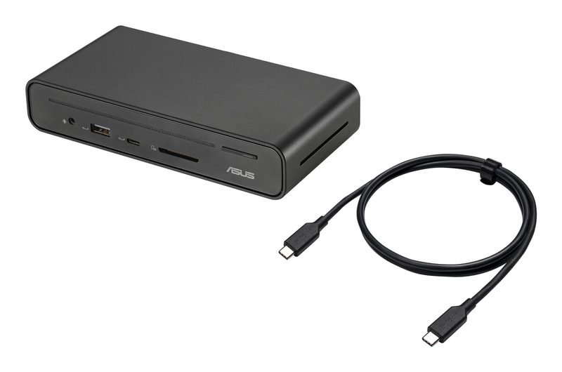 ASUS Triple Display USB-C Dock Duo DC301 Wired Black