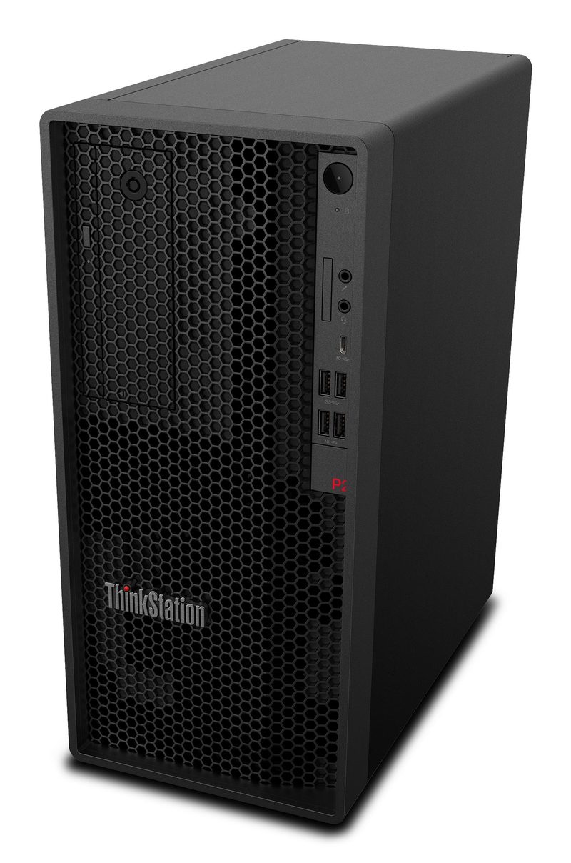 Lenovo ThinkStation P2 Tower Intel® Core™ i9 i9-14900K 128 GB DDR5-SDRAM 1 TB SSD NVIDIA GeForce RTX 4060 Windows 11 Pro Workstation Black