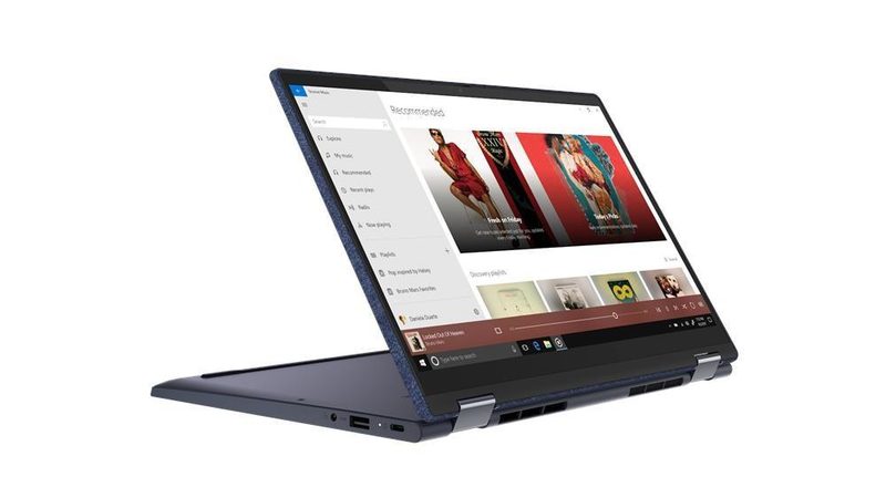 Lenovo Yoga 6 13ARE05 AMD Ryzen™ 7 4700U Hybrid (2-in-1) 33.8 cm (13.3") Touchscreen Full HD 16 GB DDR4-SDRAM 512 GB SSD Wi-Fi 6 (802.11ax) Windows 10 Home Blue