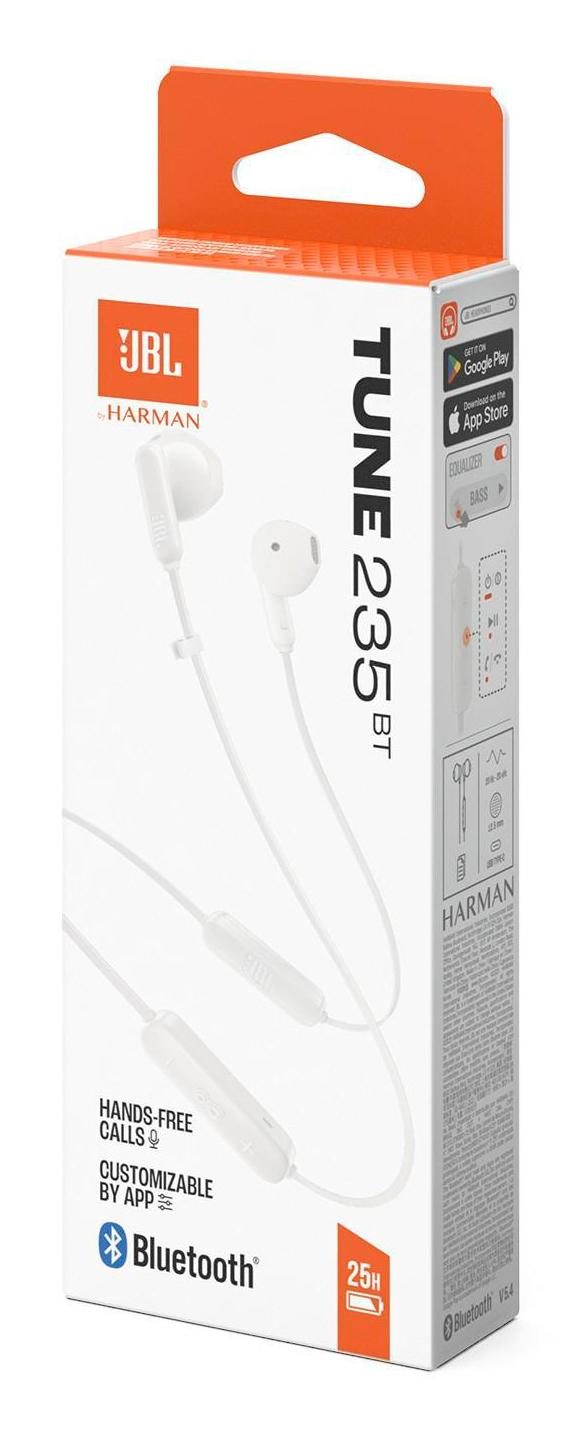JBL Tune 235BT Headset Wireless In-ear Calls/Music Bluetooth White