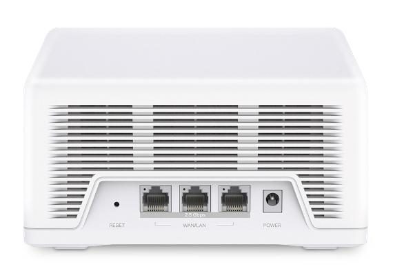 TP-Link HALO H47BE Tri-band (2.4 GHz / 5 GHz / 5 GHz) Wi-Fi 7 (802.11be) White 3