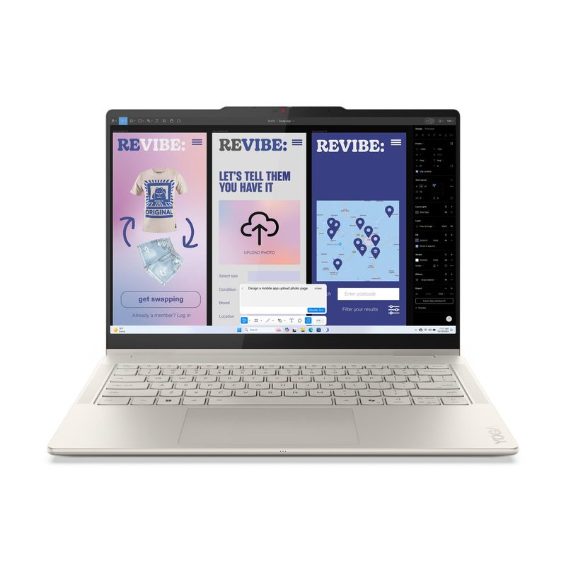 Lenovo Yoga 7 2-in-1 14ILL10 Copilot+ PC Intel Core Ultra 5 226V Hybrid (2-in-1) 35.6 cm (14") Touchscreen WUXGA 16 GB LPDDR5x-SDRAM 1 TB SSD Wi-Fi 7 (802.11be) Windows 11 Home Grey German