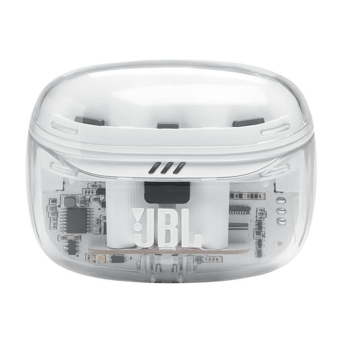 JBL Tune Beam 2 Ghost Edition Headset Wireless In-ear Music/Everyday Bluetooth White