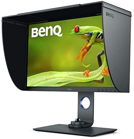 BenQ SW270C PhotoVue 27 Inch QHD 1440P IPS Photo Editing Monitor | HDR, 99% Adobe RGB, sRGB, REC 709 | AQcolor Technology for Accurate Reproduction, Black