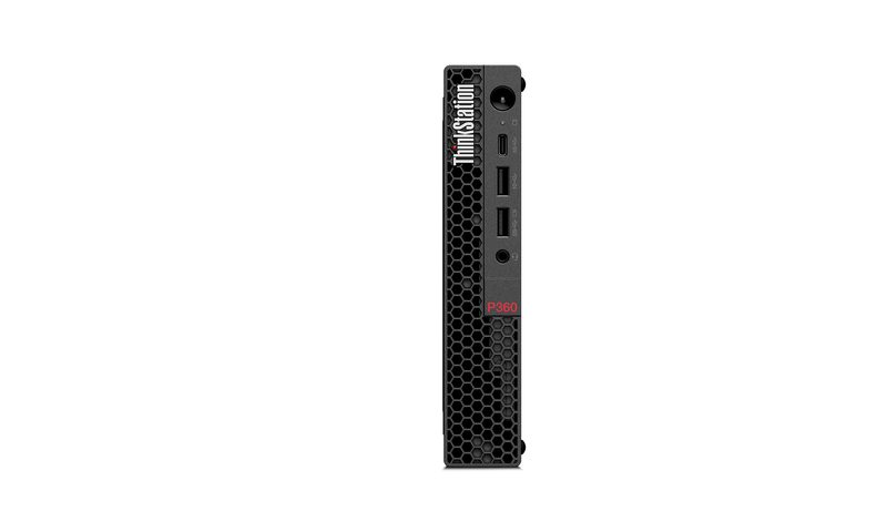 Lenovo ThinkStation P360 Tiny Intel® Core™ i5 i5-12500T 8 GB DDR5-SDRAM 512 GB SSD NVIDIA T600 Windows 11 Pro Workstation Black