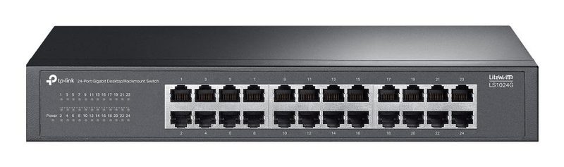TP-Link LS1024G network switch Unmanaged Gigabit Ethernet (10/100/1000) Black