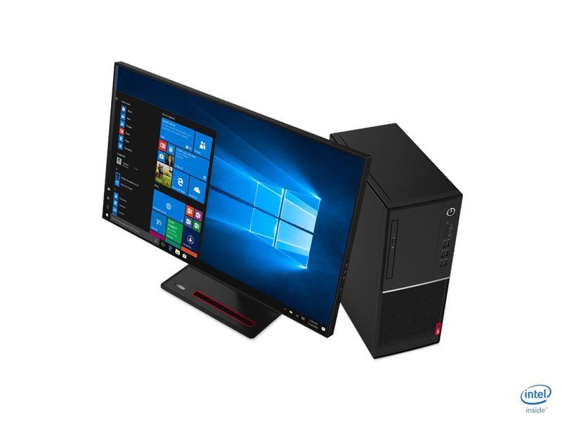 Lenovo V530-15ICR Intel® Core™ i3 i3-9100 4 GB DDR4-SDRAM 1 TB HDD Tower PC Black