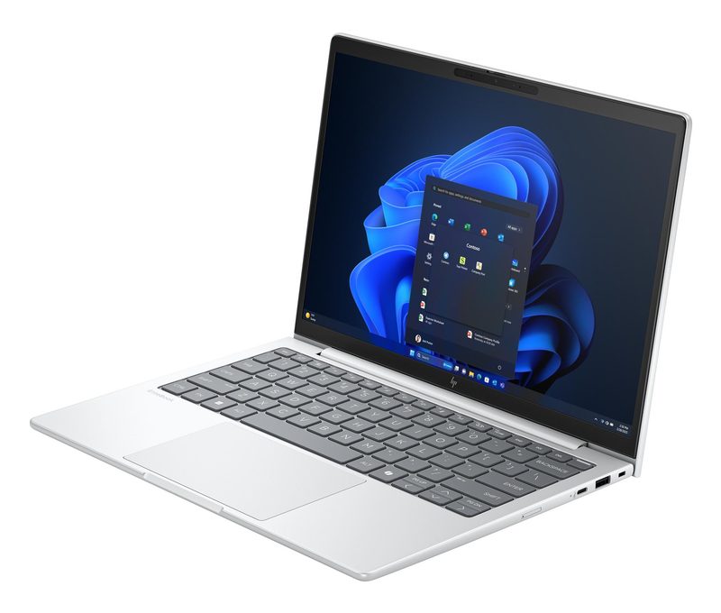 HP EliteBook 8 G1i AI Intel Core Ultra 7 265U Laptop 33.8 cm (13.3") WUXGA 32 GB LPDDR5x-SDRAM 512 GB SSD Wi-Fi 6E (802.11ax) Windows 11 Pro Silver