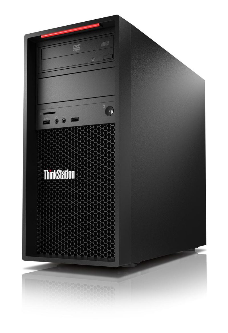 Lenovo ThinkStation P520c Intel® Xeon® 16 GB DDR4-SDRAM 512 GB SSD NVIDIA® Quadro® P1000 Windows 10 Pro for Workstations Workstation