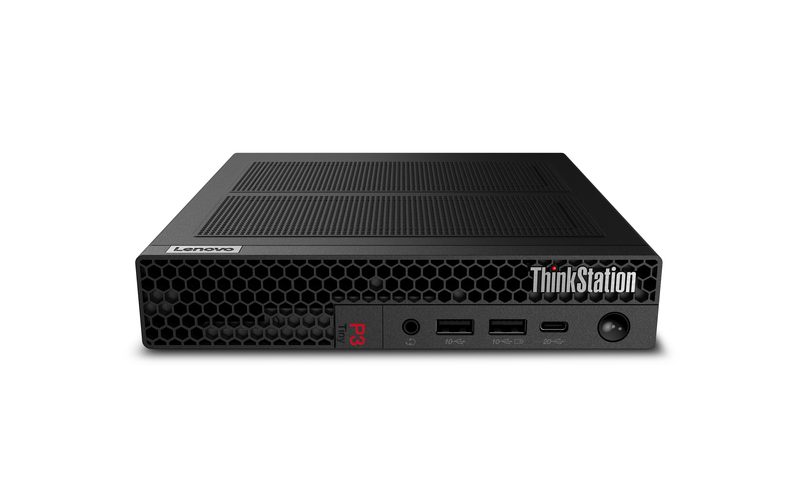 Lenovo ThinkStation P3 Tiny Gen 2 Intel Core Ultra 5 245 16 GB DDR5-SDRAM 512 GB SSD NVIDIA RTX A400 Windows 11 Pro Mini PC Workstation Black