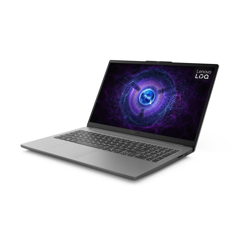 Lenovo LOQ 15IAX9E Intel® Core™ i7 i7-12650HX Laptop 39.6 cm (15.6") Full HD 16 GB DDR5-SDRAM 1 TB SSD NVIDIA GeForce RTX 4050 Wi-Fi 6 (802.11ax) Windows 11 Home Grey Spanish