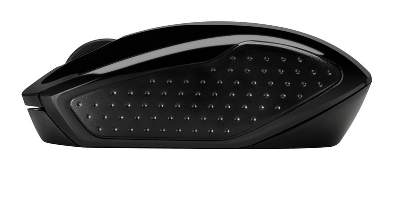HP 200 BLACK WIRELESS US mouse Office Ambidextrous RF Wireless Optical 1000 DPI
