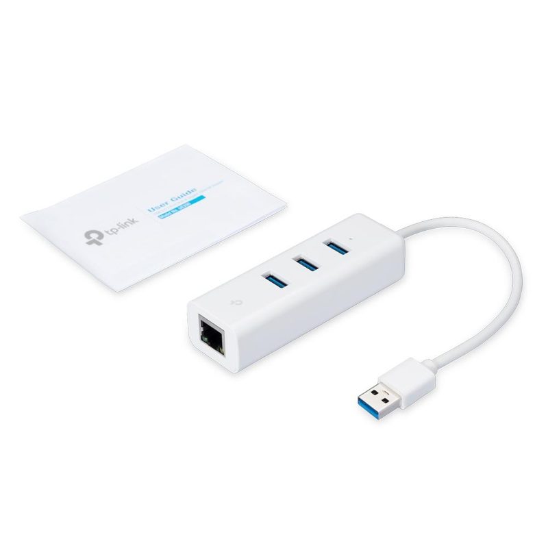 TP-Link UE330 Wired USB 3.2 Gen 1 (3.1 Gen 1) Type-A White