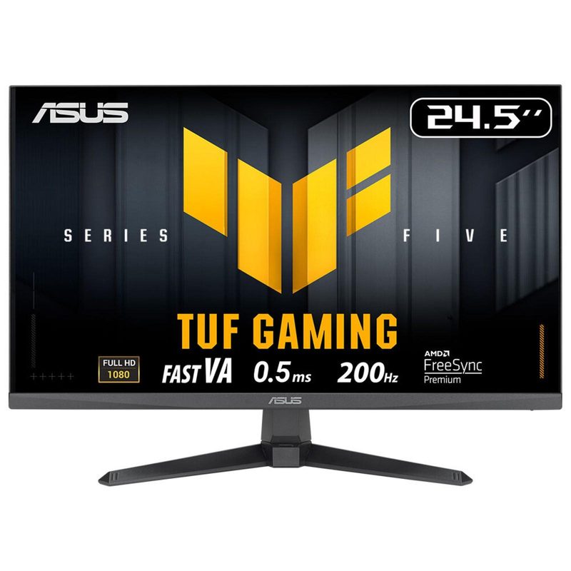 ASUS TUF Gaming VG257Q5A computer monitor 62.2 cm (24.5") 1920 x 1080 pixels Full HD LCD Black