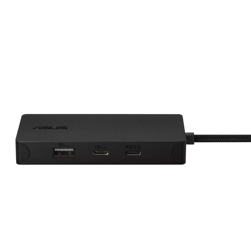 ASUS 4 in 1 USB-C Dock DC110 Wired USB 3.2 Gen 2 (3.1 Gen 2) Type-C Black