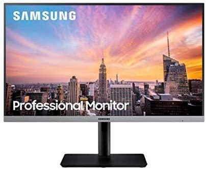 Samsung Business S24R650FDN SR650 Series 24 inch IPS 1080p 75Hz Computer Monitor for Business with VGA, HDMI, DisplayPort, and USB Hub, 3-Year Warranty, Black