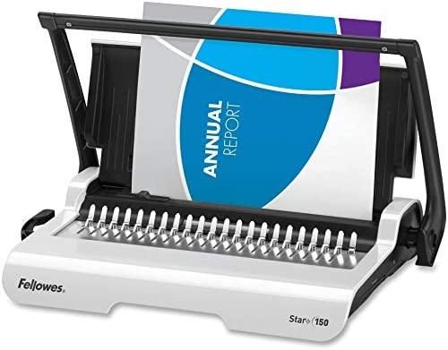 Fellowes Binding Machine Star+ Comb Binding (5006501), 3.1″ x 17.7″ x 9.8″