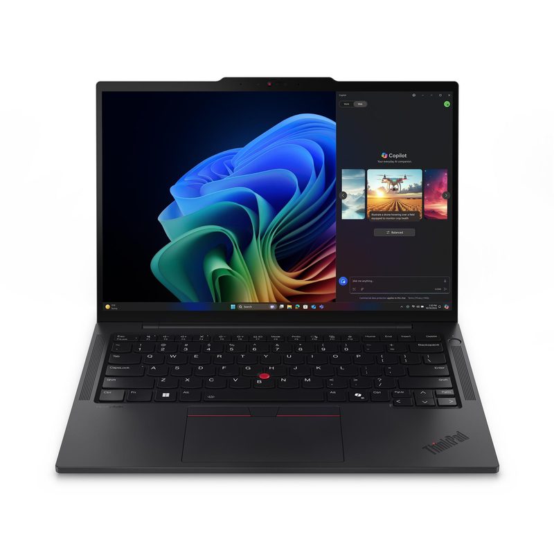 Lenovo ThinkPad T14s Gen 6 (AMD) Copilot+ PC AMD Ryzen AI 7 PRO 360 Laptop 35.6 cm (14") WUXGA 64 GB LPDDR5x-SDRAM 1 TB SSD Wi-Fi 7 (802.11be) Windows 11 Pro Black English