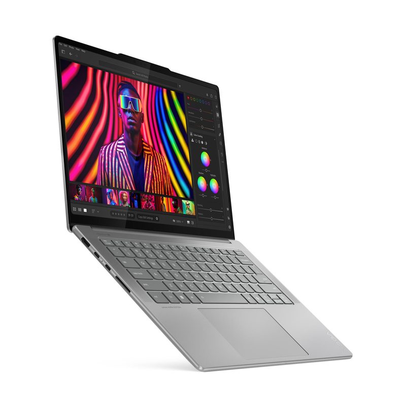 Lenovo Yoga Pro 7 14IAH10 Intel Core Ultra 9 285H Laptop 36.8 cm (14.5") Touchscreen 32 GB LPDDR5x-SDRAM 1 TB SSD Wi-Fi 7 (802.11be) Windows 11 Home Grey French
