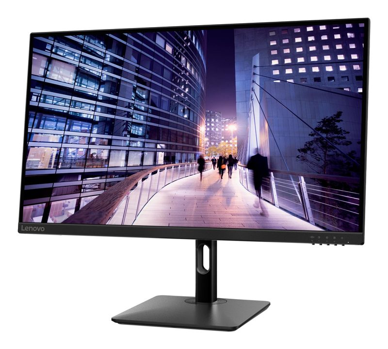 Lenovo N27p computer monitor 68.6 cm (27") 3840 x 2160 pixels 4K Ultra HD LED Black