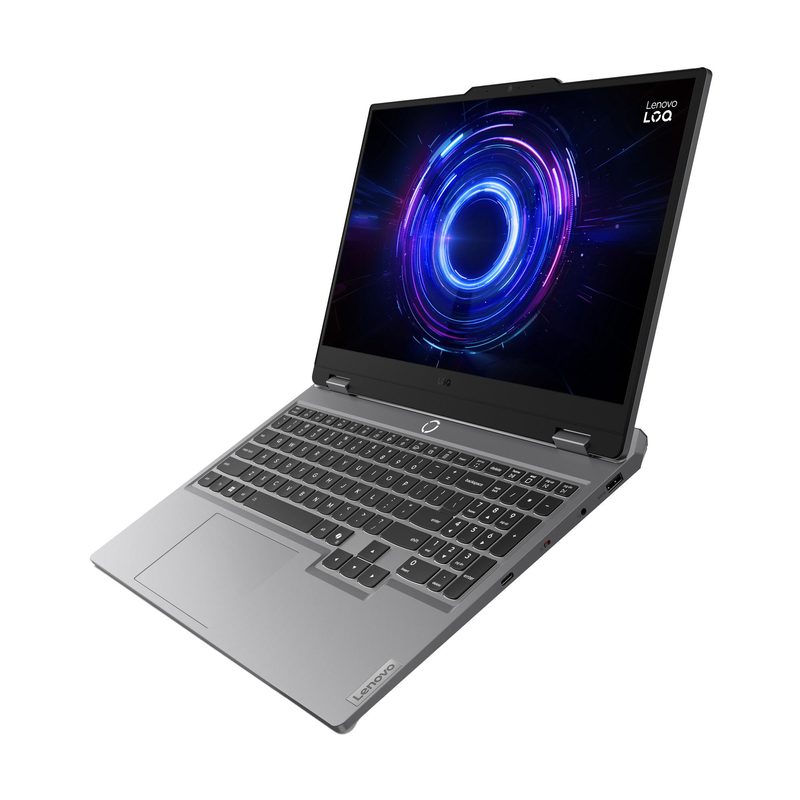 Lenovo LOQ 15IRX10 Intel® Core™ i7 i7-13650HX Laptop 39.6 cm (15.6") Full HD 16 GB DDR5-SDRAM 1 TB SSD NVIDIA GeForce RTX 5070 Wi-Fi 6 (802.11ax) Windows 11 Home Grey English