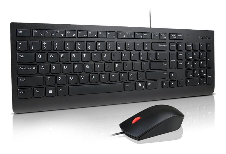 Lenovo 4X31R64411 keyboard Mouse included Universal USB Hungarian Black
