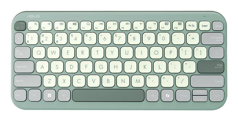 ASUS KW100 /GN/UI/80 keyboard Universal Bluetooth Green