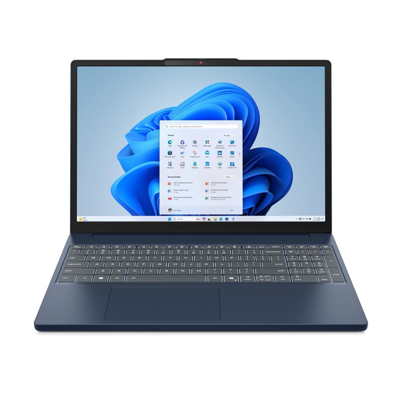 Lenovo IdeaPad Slim 3 15IRH10 Intel® Core™ i7 i7-13620H Laptop 38.9 cm (15.3") WUXGA 16 GB DDR5-SDRAM 1 TB SSD Wi-Fi 6 (802.11ax) Blue Turkish