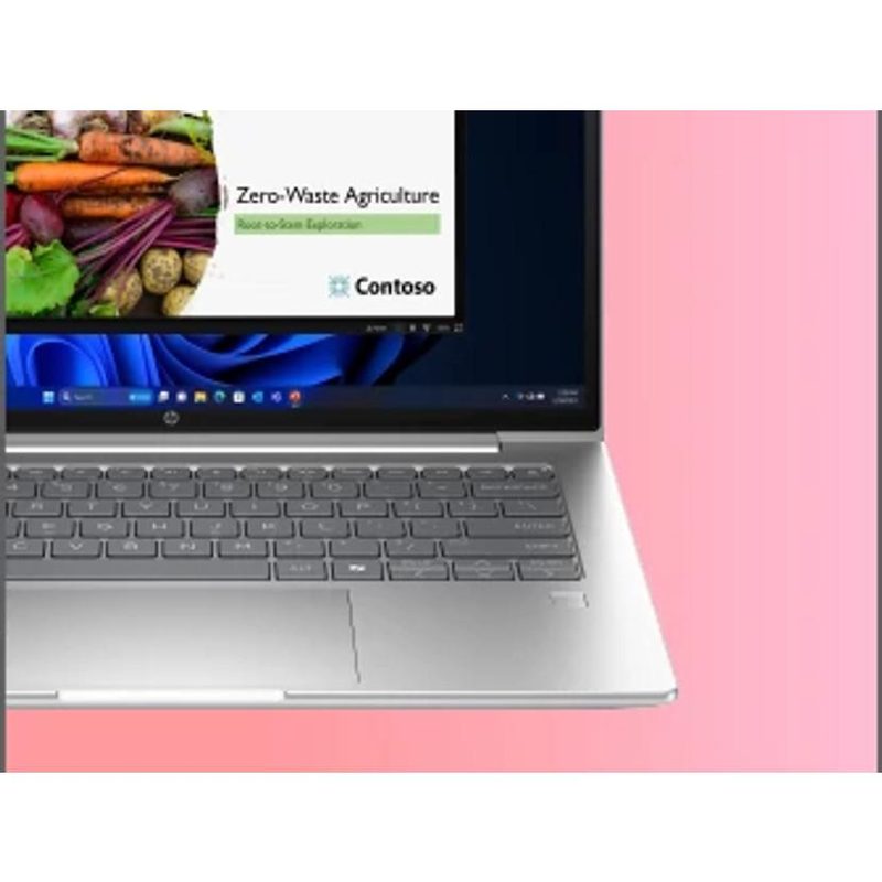 HP ProBook 4 G1a AI PC AMD Ryzen™ 7 250 Laptop 35.6 cm (14") WUXGA 24 GB DDR5-SDRAM 512 GB SSD Wi-Fi 7 (802.11be) Windows 11 Pro Silver