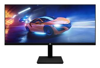 HP X34 computer monitor 86.4 cm (34") 3440 x 1440 pixels Wide Quad HD Black
