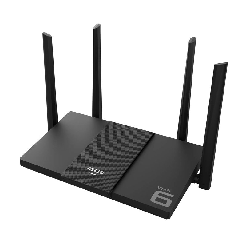ASUS RT-AX3000E wireless router Gigabit Ethernet Dual-band (2.4 GHz / 5 GHz) Black