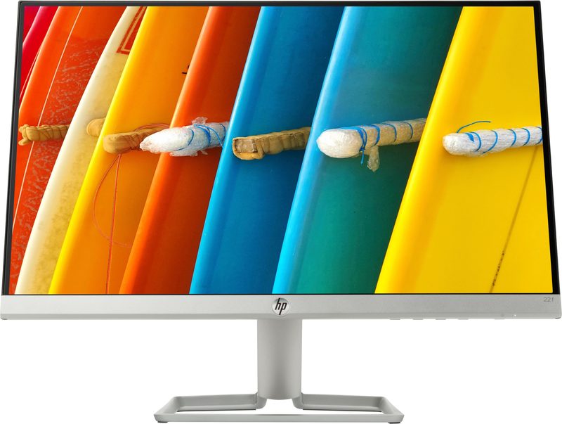 HP 22f computer monitor 54.6 cm (21.5") 1920 x 1080 pixels Full HD LED Silver
