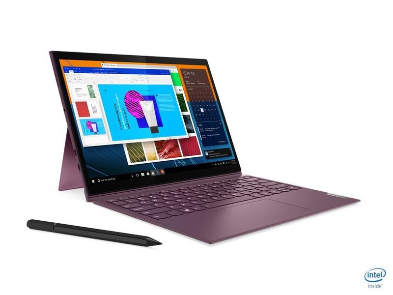 Lenovo Yoga Duet 7 13IML05 Intel® Core™ i5 i5-10210U Hybrid (2-in-1) 33 cm (13") Touchscreen 8 GB DDR4-SDRAM 512 GB SSD Wi-Fi 6 (802.11ax) Windows 10 Pro Grey