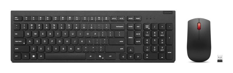 Lenovo 4X31R64481 keyboard Mouse included Home/Office RF Wireless Russian Black