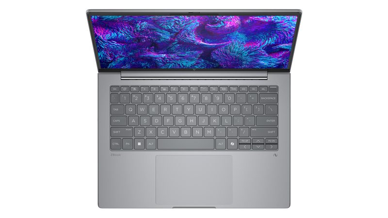 HP ZBook 8 G1i Wolf Pro Security Edition Intel Core Ultra 7 255H Mobile workstation 35.6 cm (14") WUXGA 32 GB DDR5-SDRAM 1 TB SSD NVIDIA RTX 500 Ada Wi-Fi 7 (802.11be) Windows 11 Pro AI PC, AI Workstation Silver